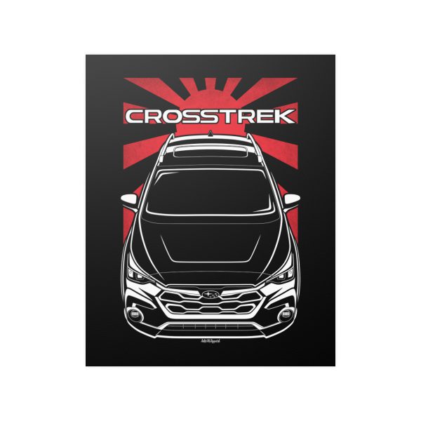Subaru Crosstrek 2024 Poster - JDM Print 16 x 20 inch by Auto Art Apparel