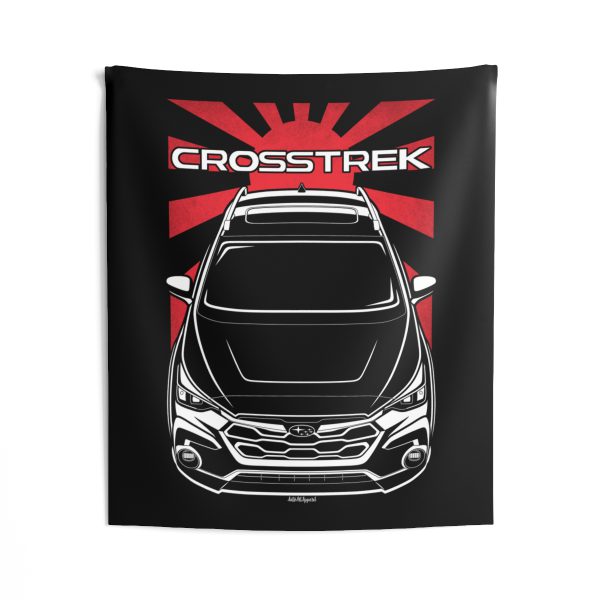 Subaru Crosstrek 2024 Tapestry - JDM Wall Art 50 x 60 inch by Auto Art Apparel