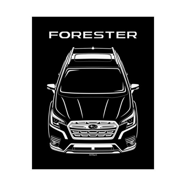 Subaru Forester 2022-2023 Poster 16 x 20 inch by Auto Art Apparel