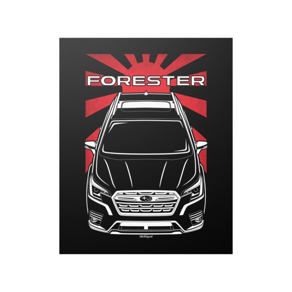 Subaru Forester 2022-2023 Poster - JDM Print 16 x 20 inch by Auto Art Apparel