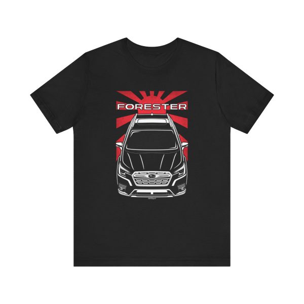 Subaru Forester 2022-2023 T-shirt - JDM Shirt Black by Auto Art Apparel