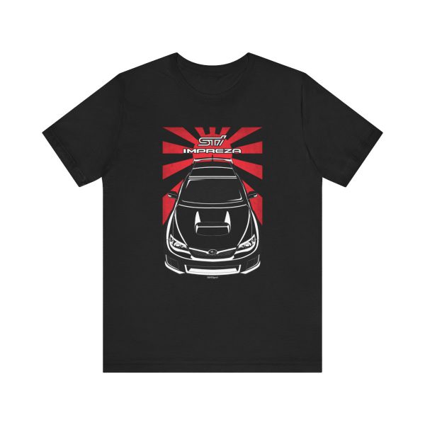 Subaru Impreza WRX STI 2008-2014 T-shirt - JDM Shirt by Auto Art Apparel