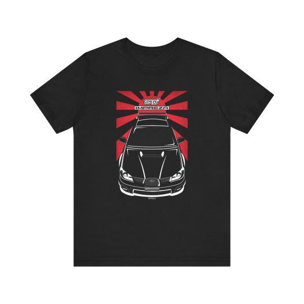 Subaru Impreza WRX STI 2nd gen 2005-2007 T-shirt - JDM Shirt by Auto Art Apparel