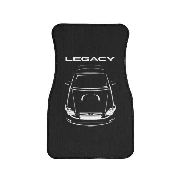 Subaru Legacy B4 GT 4th gen 2003-2005 Car Mat Front Carpet Floor Mats by Auto Art Apparel