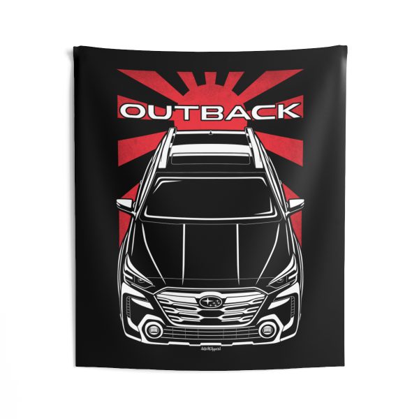 Subaru Outback 2023-2024 Tapestry - JDM Wall Art 50 x 60 inch by Auto Art Apparel