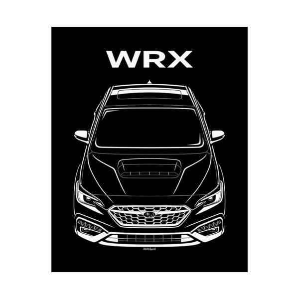 Subaru WRX 2022-2024 Poster 16 x 20 inch by Auto Art Apparel