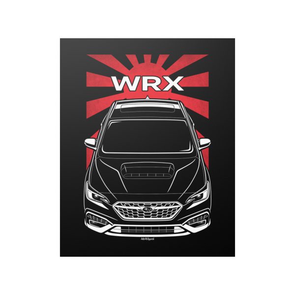 Subaru WRX 2022-2024 Poster - JDM Print 16 x 20 inch by Auto Art Apparel