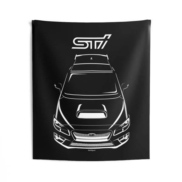 Subaru WRX STI 2015-2017 Tapestry 50 x 60 inch by Auto Art Apparel