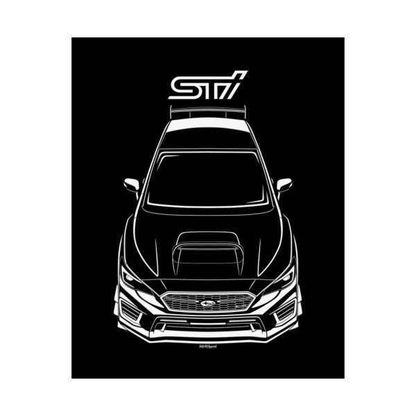 Subaru WRX STi S209 Poster 16 x 20 inch by Auto Art Apparel