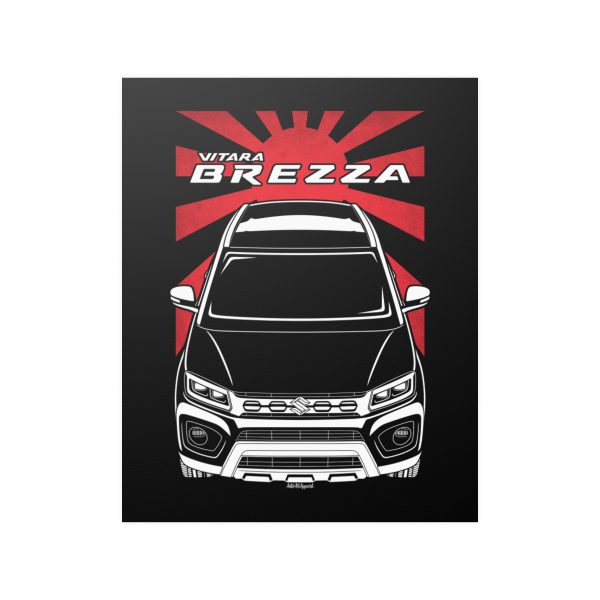 Suzuki Brezza 2021-2022 Poster - JDM Print 16 x 20 inch by Auto Art Apparel