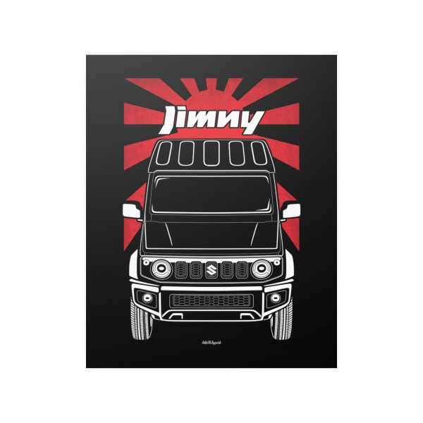 Suzuki Jimny 2018-2024 Poster - JDM Print 16 x 20 inch by Auto Art Apparel