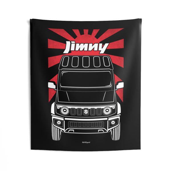 Suzuki Jimny 2018-2024 Tapestry - JDM Wall Art 50 x 60 inch by Auto Art Apparel