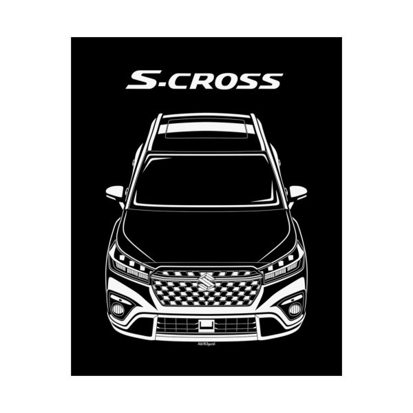 Suzuki S Cross 2022-2024 Poster 16 x 20 inch by Auto Art Apparel