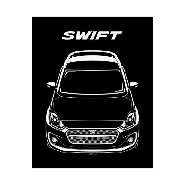 Suzuki Swift 2021-2024 Poster 16 x 20 inch by Auto Art Apparel