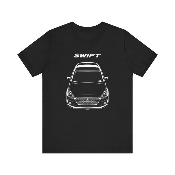 Suzuki Swift 2021-2024 T-shirt Black by Auto Art Apparel
