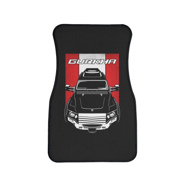 Terradyne Gurkha LAPV Car Mat - Canada Flag Floor Mats Front Carpet Floor Mats by Auto Art Apparel