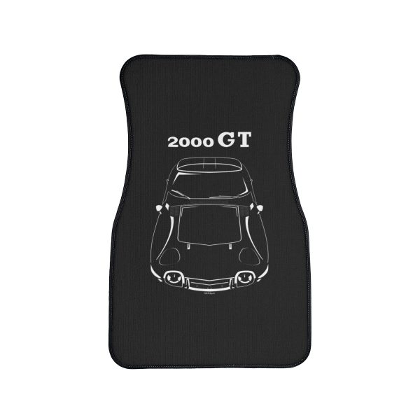 Toyota 2000GT 1967-1970 Car Mat Front Carpet Floor Mats by Auto Art Apparel
