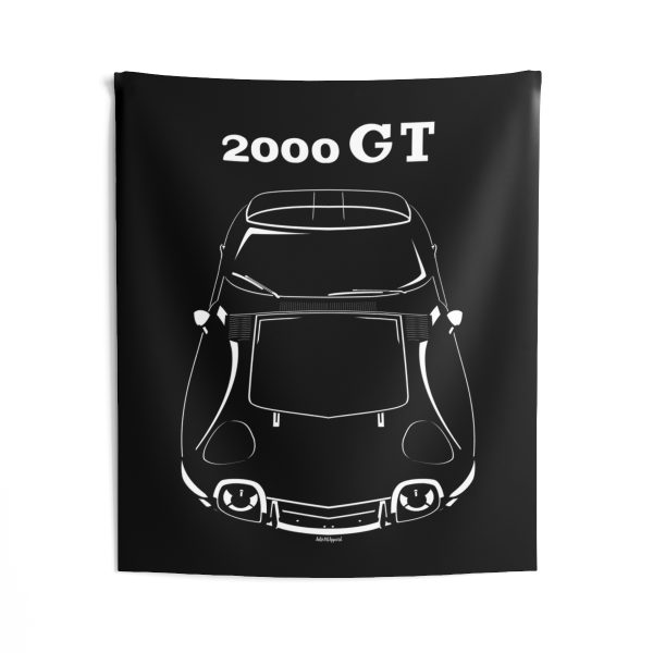 Toyota 2000GT 1967-1970 Tapestry 50 x 60 inch by Auto Art Apparel