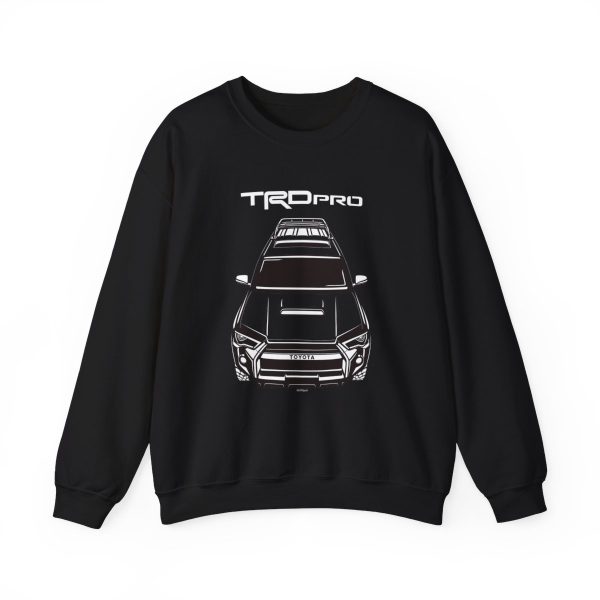Toyota 4Runner TRD PRO 2019-2024 Crewneck Sweatshirt Black by Auto Art Apparel