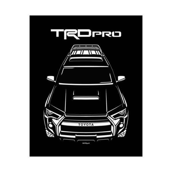 Toyota 4Runner TRD PRO 2019-2024 Poster 16 x 20 inch by Auto Art Apparel