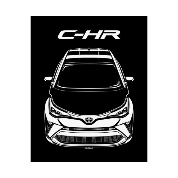 Toyota C HR 2020-2022 Poster 16 x 20 inch by Auto Art Apparel