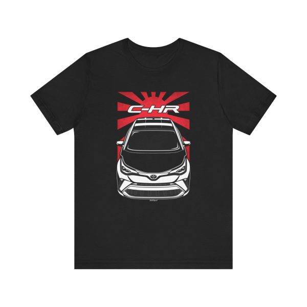 Toyota C HR 2020-2022 T-shirt - JDM Shirt Black by Auto Art Apparel