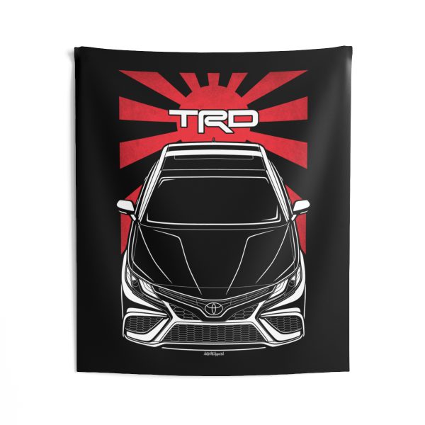 Toyota Camry TRD 2021-2024 Tapestry - JDM Wall Art 50 x 60 inch by Auto Art Apparel
