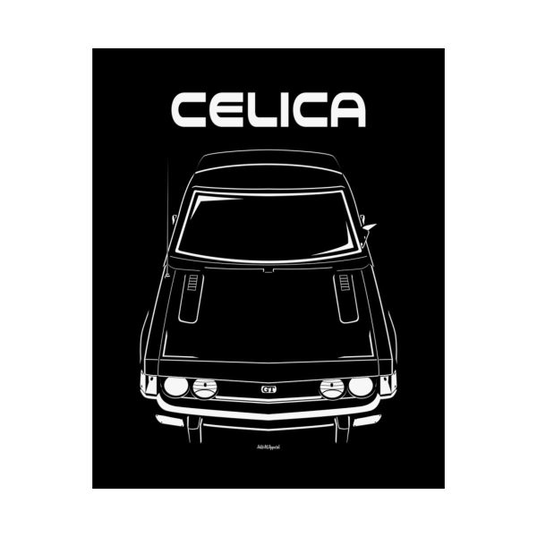 Toyota Celica GT 1st gen A20 A30 Poster 16 x 20 inch by Auto Art Apparel