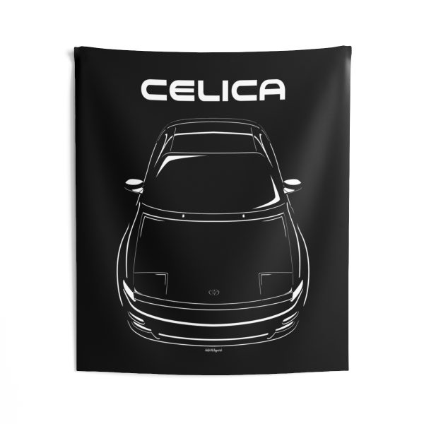 Toyota Celica GT 5th gen T180 1990-1993 Tapestry 50 x 60 inch by Auto Art Apparel