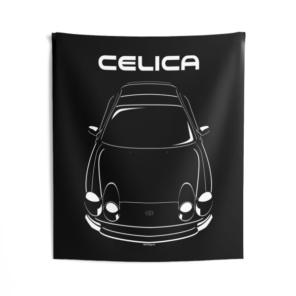 Toyota Celica GT 6th gen T200 1994-1999 Tapestry 50 x 60 inch by Auto Art Apparel