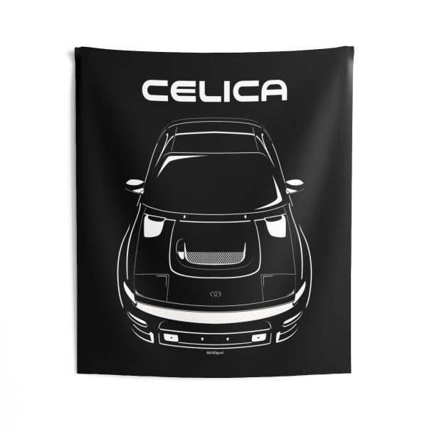 Toyota Celica GT Four RC ST185 Tapestry 50 x 60 inch by Auto Art Apparel