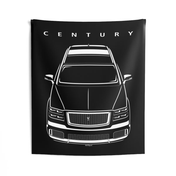 Toyota Century 2024 Tapestry 50 x 60 inch by Auto Art Apparel