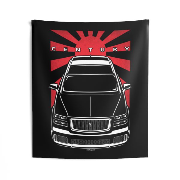 Toyota Century 2024 Tapestry - JDM Wall Art 50 x 60 inch by Auto Art Apparel