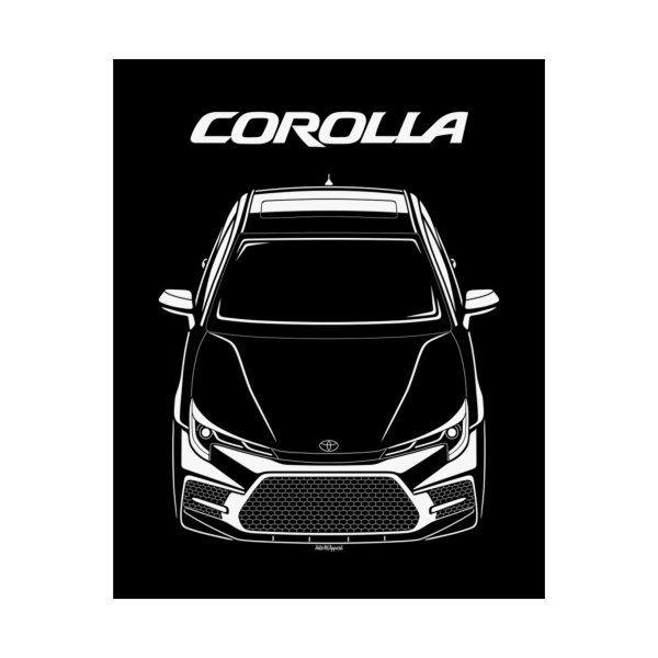 Toyota Corolla 2020-2022 Poster 16 x 20 inch by Auto Art Apparel