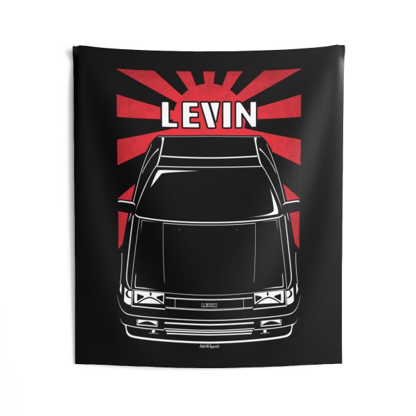 Toyota Corolla Levin AE86 1980-1983 Tapestry - JDM Wall Art 50 x 60 inch by Auto Art Apparel
