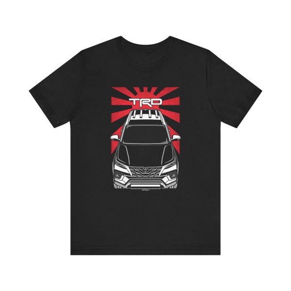 Toyota Fortuner TRD 2021-2023 T-shirt - JDM Shirt Black by Auto Art Apparel