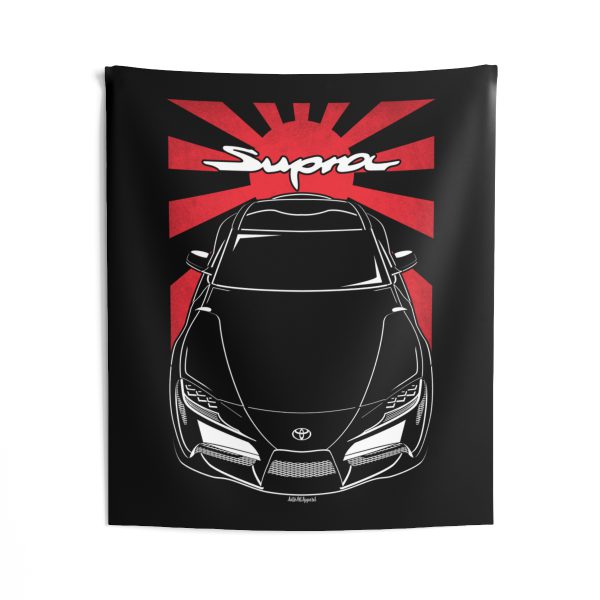 Toyota GR Supra 5th gen J29 Tapestry - JDM Wall Art 50 x 60 inch by Auto Art Apparel