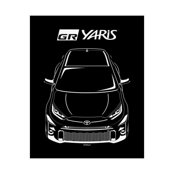Toyota GR Yaris 2020-2023 Poster 16 x 20 inch by Auto Art Apparel