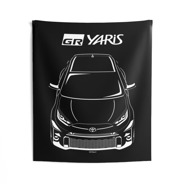 Toyota GR Yaris 2020-2023 Tapestry 50 x 60 inch by Auto Art Apparel