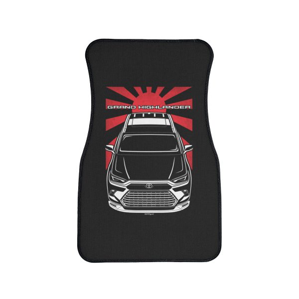 Toyota Grand Highlander 2024 Car Mat - JDM Floor Mats Front Carpet Floor Mats by Auto Art Apparel