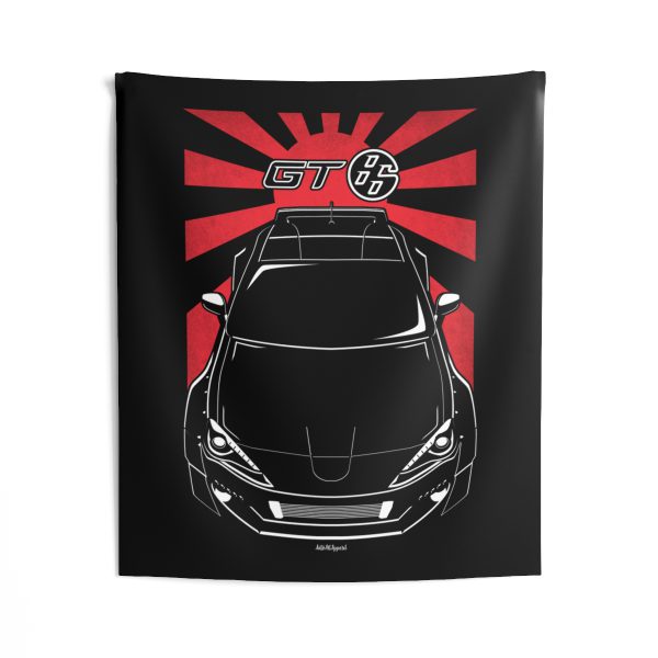 Toyota GT86 Body Kit Tapestry - JDM Wall Art 50 x 60 inch by Auto Art Apparel