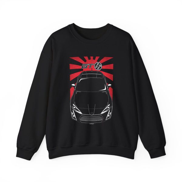 Toyota GT86 Sweatshirt - JDM Crewneck Black by Auto Art Apparel