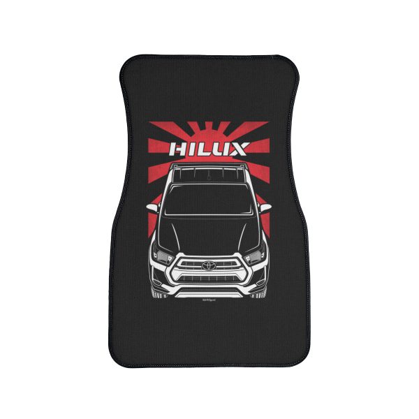 Toyota Hilux 2020-2024 Car Mat - JDM Floor Mats Front Carpet Floor Mats by Auto Art Apparel