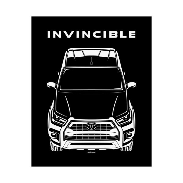 Toyota Hilux Invincible 2020-2024 Poster 16 x 20 inch by Auto Art Apparel