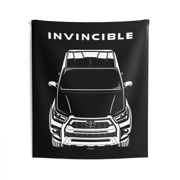 Toyota Hilux Invincible 2020-2024 Tapestry 50 x 60 inch by Auto Art Apparel