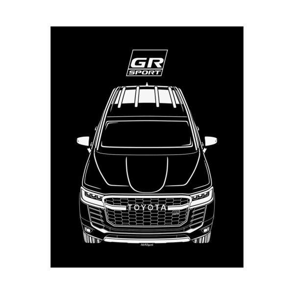 Toyota Land Cruiser GR Sport 2022-2024 Poster 16 x 20 inch by Auto Art Apparel