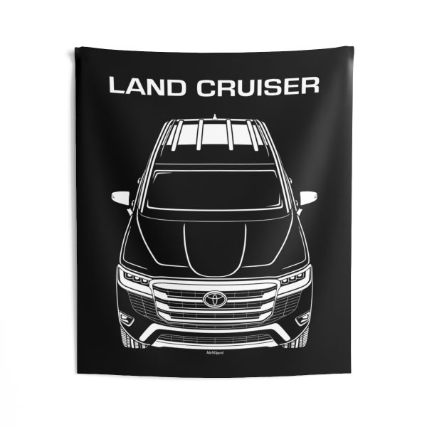 Toyota Land Cruiser GX 2022-2024 Tapestry 50 x 60 inch by Auto Art Apparel