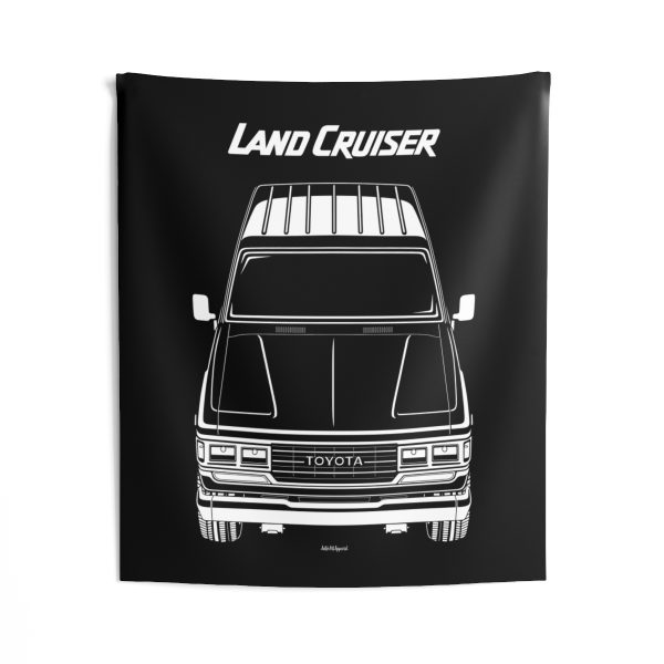 Toyota Land Cruiser J60 1988-1992 Tapestry 50 x 60 inch by Auto Art Apparel
