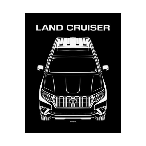 Toyota Land Cruiser Prado 2020-2022 Poster 16 x 20 inch by Auto Art Apparel