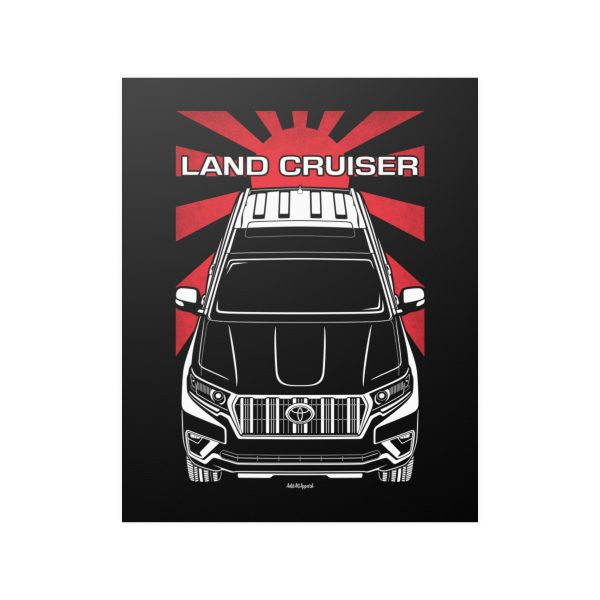 Toyota Land Cruiser Prado 2020-2022 Poster - JDM Print 16 x 20 inch by Auto Art Apparel